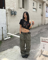 Pigment pocket cargo pants