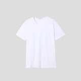 LMNディープレイヤードスリットUネックショートスリーブTシャツ(7 colors)