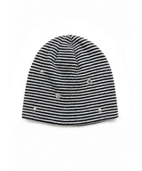 MOON FLOWER BEANIE_BLACK
