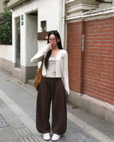 Candy Frill Knit Cardigan