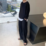 グランジルックヴィンテージワイドパンツ