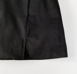 Tainer Mini Low Waist Skirt (black)