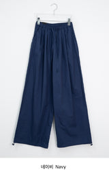 Lanie Summer Wide String Cotton Banding Pants