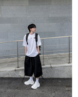 Shuren Shirring Cargo Bermuda Pants