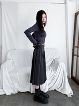 WRAP BUTTON CARDIGAN SET