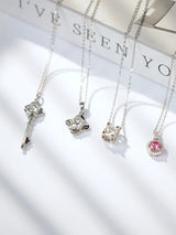 フレッシュ&ファッショナブルダイヤモンドネックレス