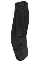 プリーツウールパンツ