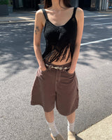 Carpenter bermuda pants
