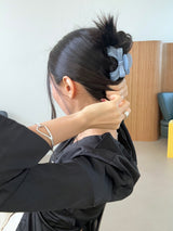 Arch ribbon hair clip (8color)