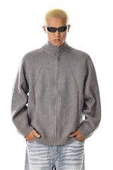 Loose Knit Cardigan Sweater