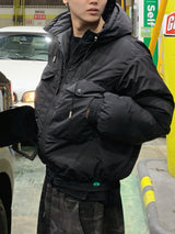 Brushed) Military cargo sweatpants