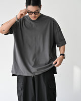BT オーバーサイズスリットショートスリーブTシャツCH
