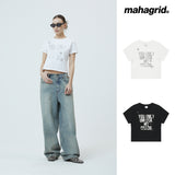 アンロッククロップTシャツ_ブラック