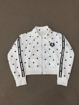 White Star Devil Jersey Zip-up