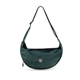 SOFT GLOSSY CROSS BAG_DEEP GREEN
