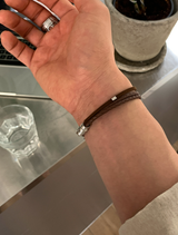 Bead Milano Leather Bracelet