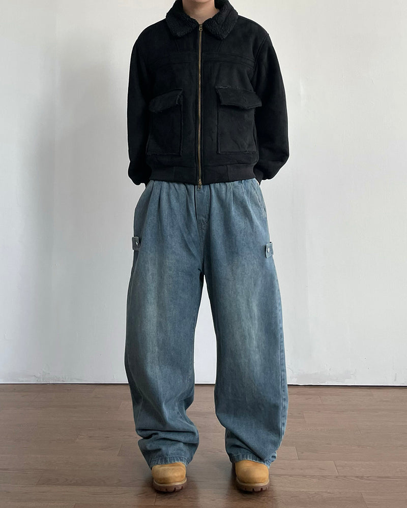 Sable Suede Mustang Jacket