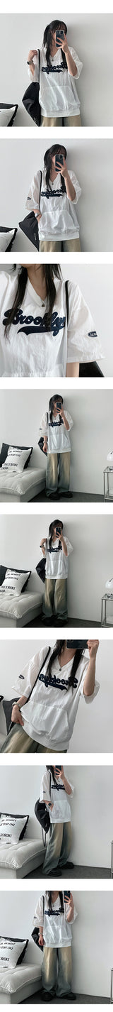 Las Barak Anorak V Short Sleeve T-shirt