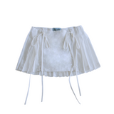 ribbon zipskirt/リボンジップスカート