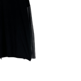 denim block cut-off longsleeve