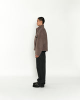Sherpa Half-zip, brown