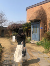Mini easy ribbon bag_black