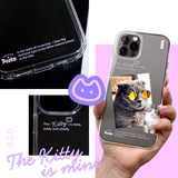 【MADE】Kitty is mine Jelly hard Phone case (2 color)
