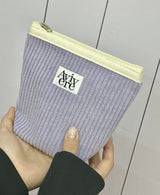 classic pouch_corduroy light purple