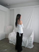 lace-up corset t