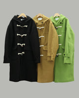 Sand Wool Steady Duffle Coat (Beige)