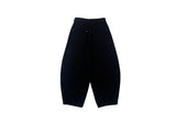 Flick Check Wide Cotton Balloon Pants