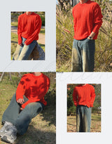 Hand Warmer Cable Knit
