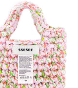 Flower Mini Hand Bag - Pink