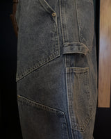 Hunter Rivet Denim Pants (Deep Blue)