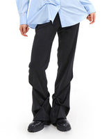 DOZI - Slim Trousers _ Black