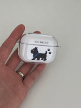 my puppy (black) airpods case 