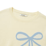 KIRSH PLAIN RIBBON CHERRY KNIT [IVORY]