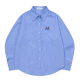  BONA SIGNATURE STRIPE SHIRTS (3COLOR)