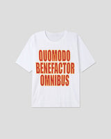 (UNISEX) Quomodo Embo Text Tee