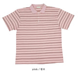 No.1231ストライプカラーハーフTシャツ (4color)