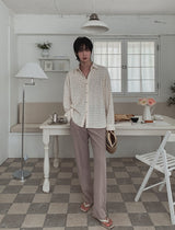 Hoshi semi wide slacks