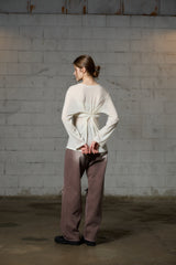 FAIRY WOOL LONG SLEEVE / IVORY