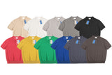 LMN ロイヤルクールリネン3ボタン半袖ニットウェア(11 colors)