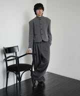 [DOJINOI] POT CROP JACKET GREY