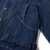 Sphinx denim short trucker jacket / Canvas indigo