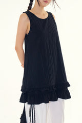 Round frill mini onepiece