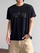 Future セミクロップハーフTシャツ (4color) (No.969)