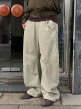 Arthur pin curved pants