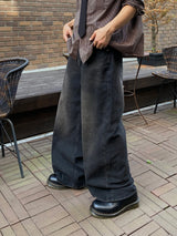 Core Black Teen Denim Pants(BLACK)