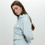BAKE HOODIE ZIP-UP / SKYBLUE